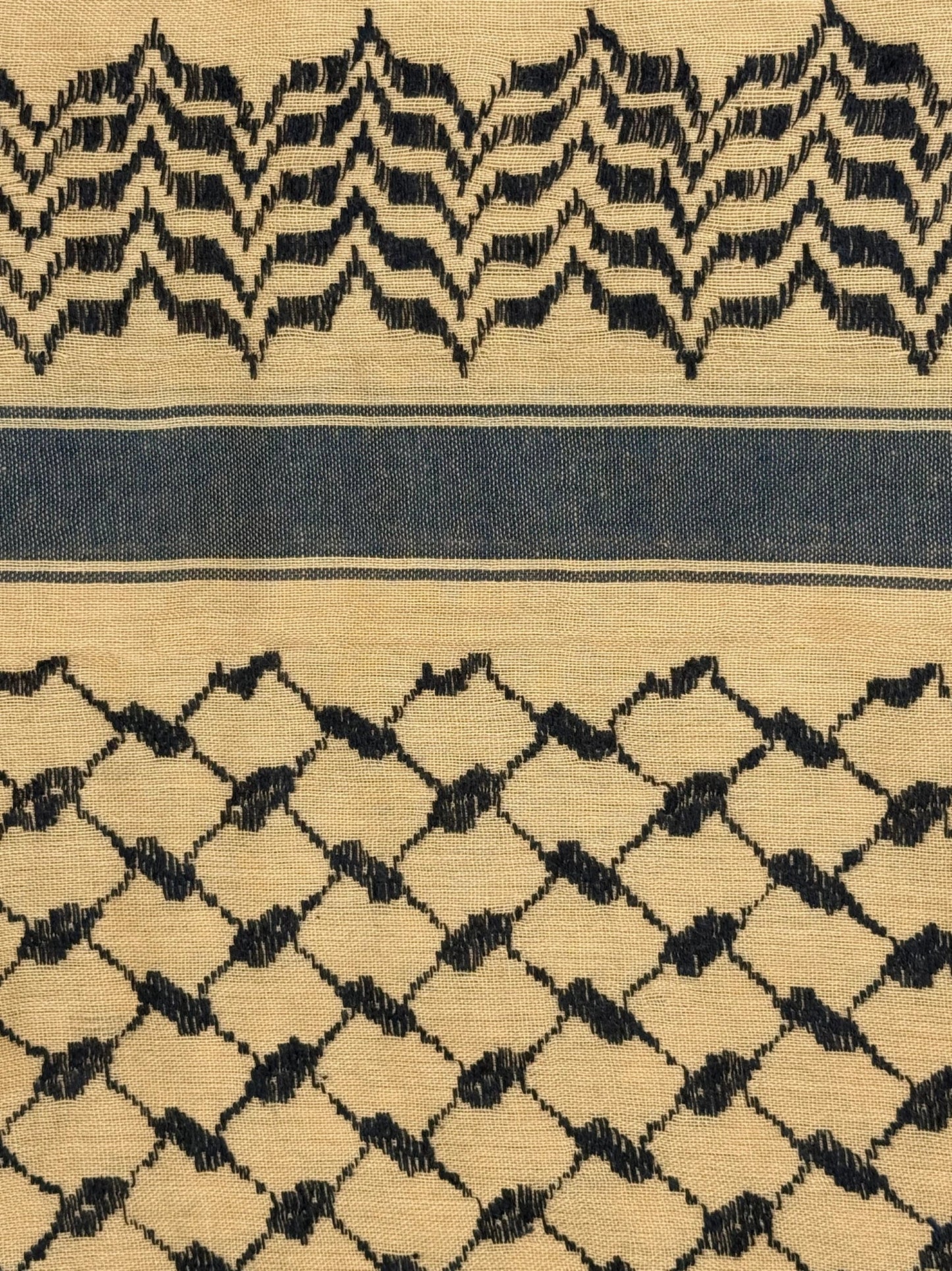 Desert x Navy Blue Palestinian Kuffiyeh