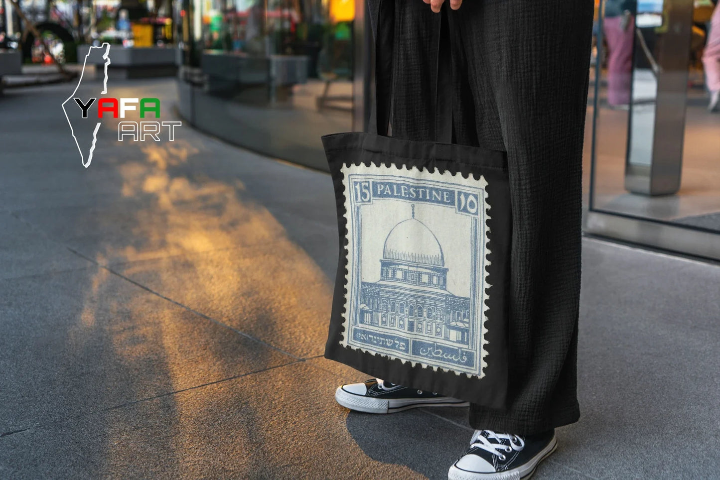 Tote bag Black Mosque