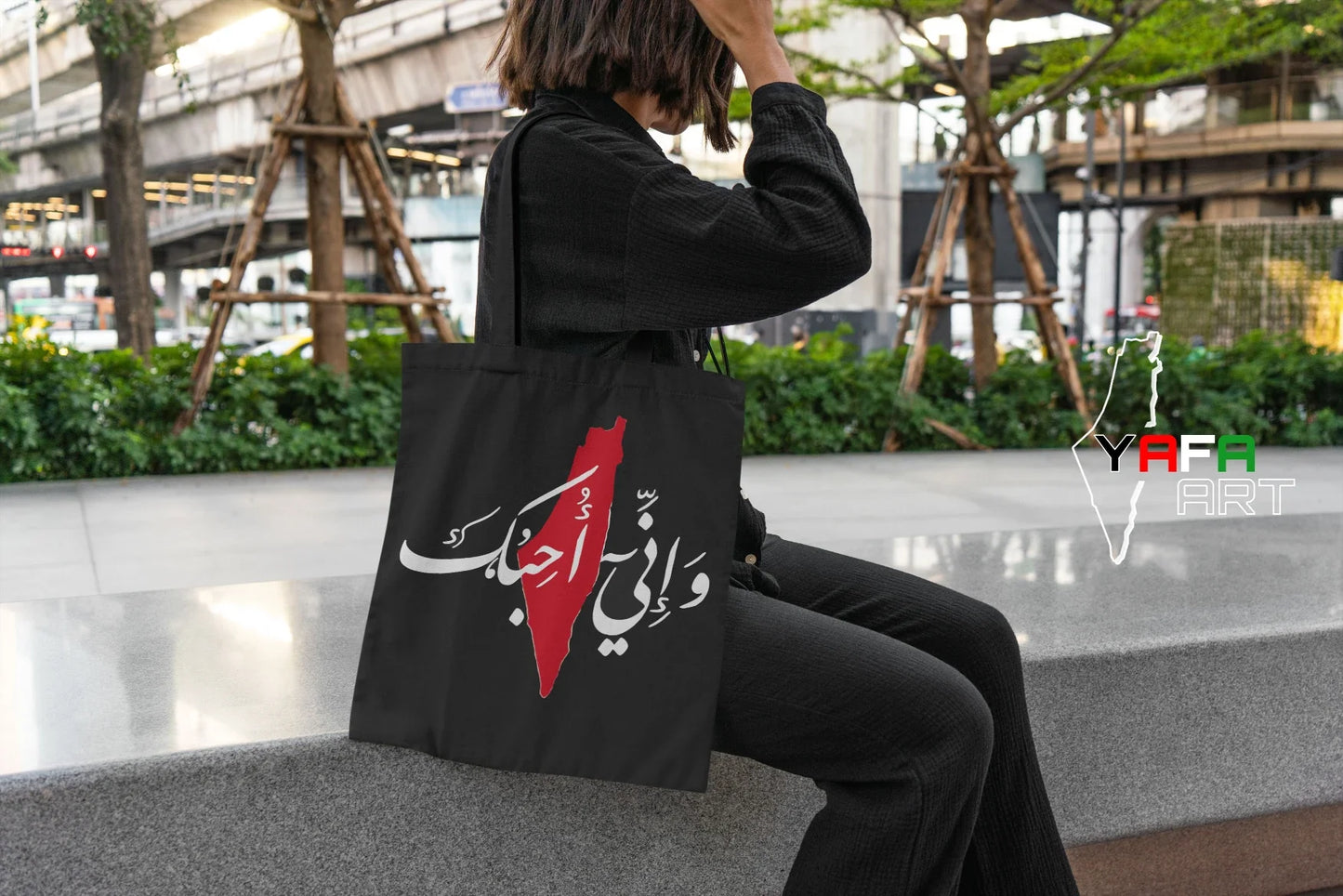Tote bag Black