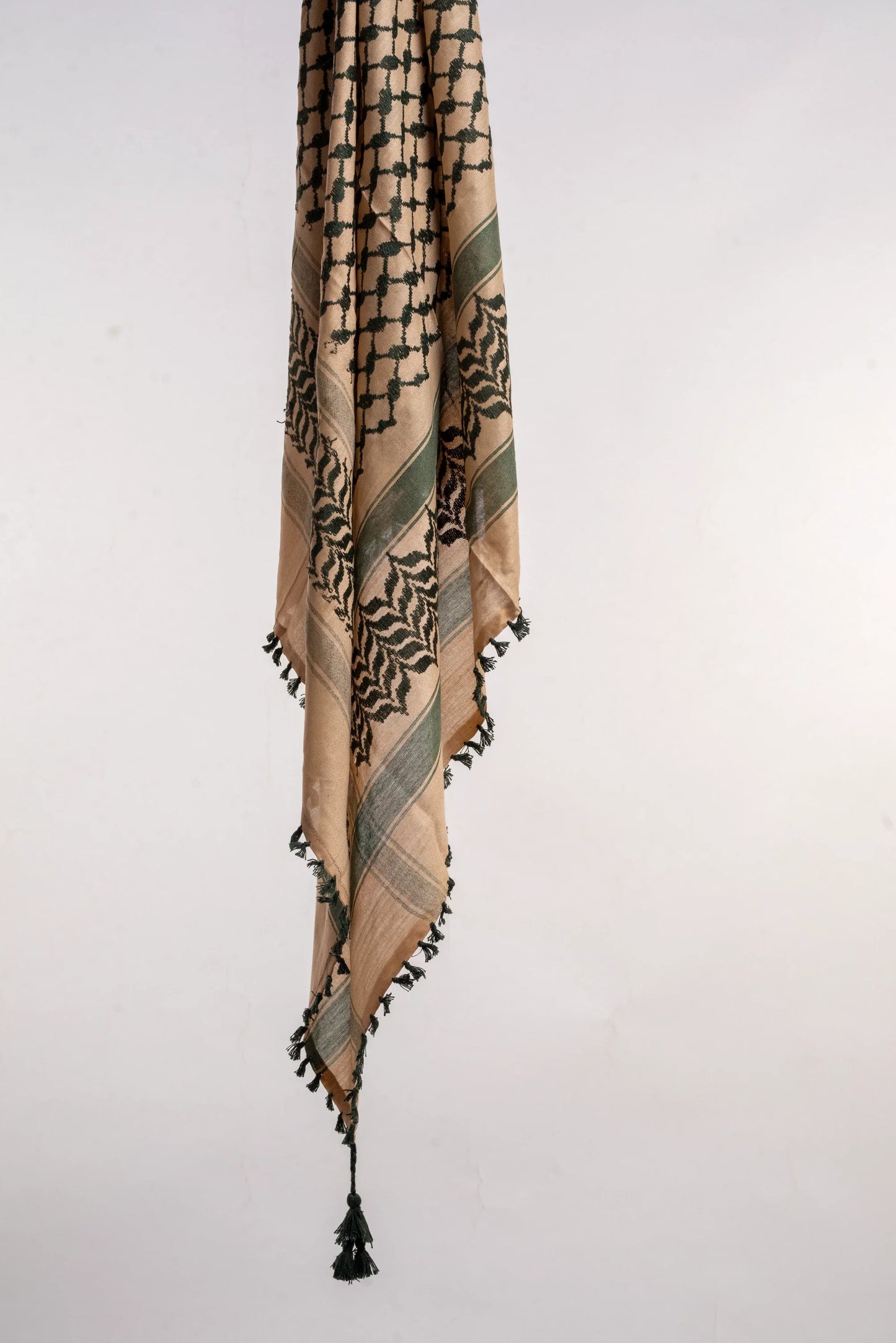 Desert X Green Palestinian Keffiyeh
