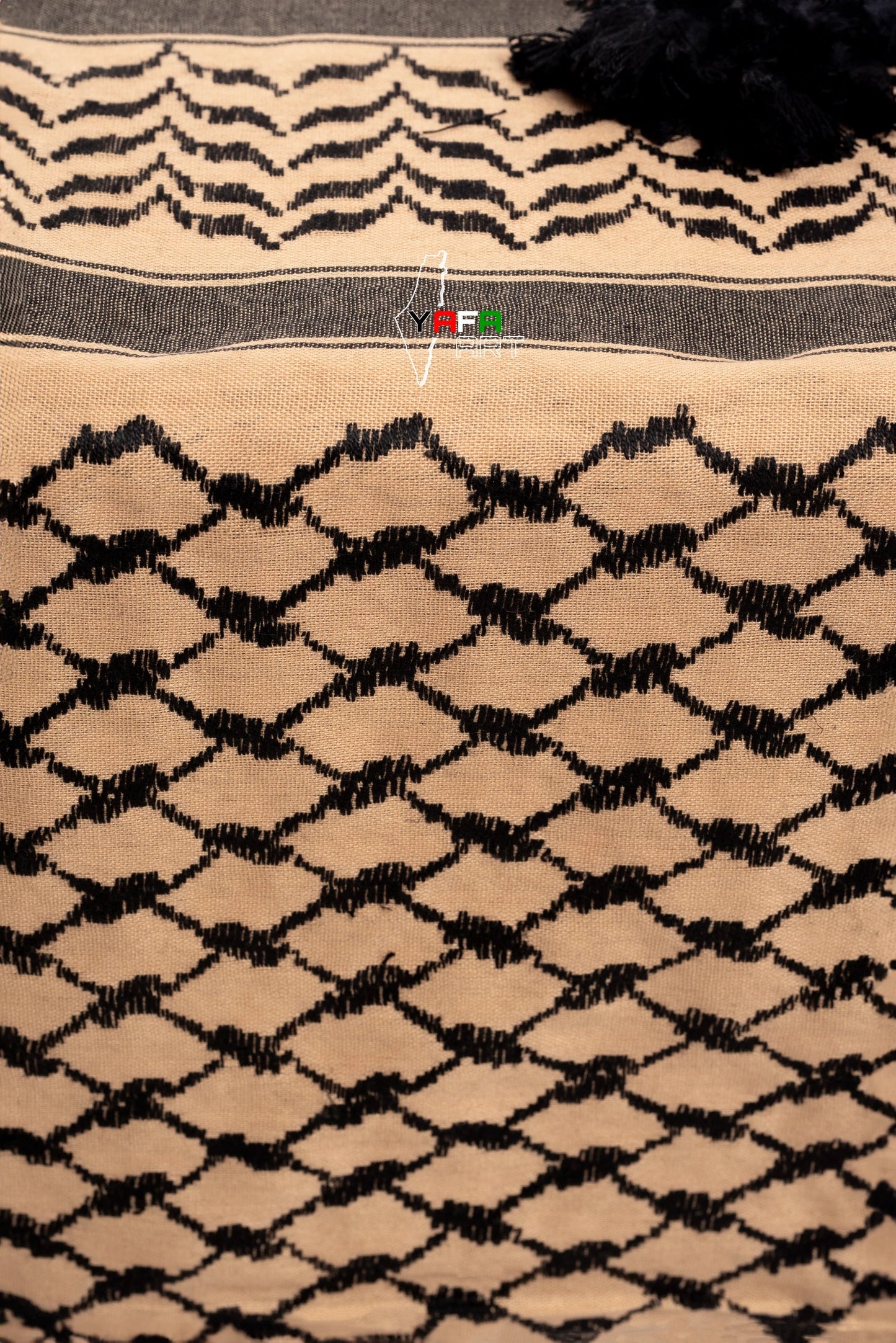 Desert X Black Palestinian Kuffiyeh
