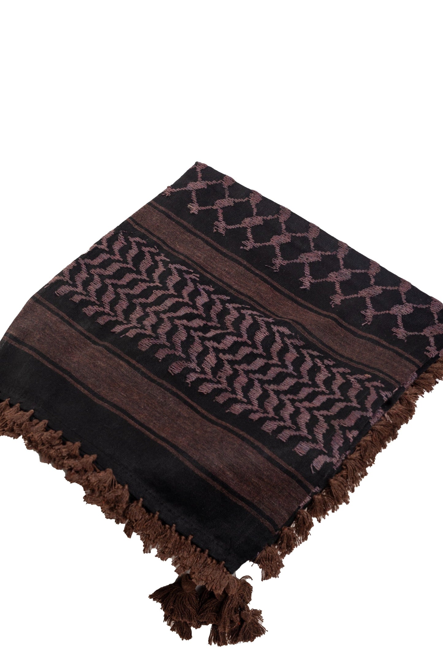 Black X Brown Palestinian Kuffiyeh