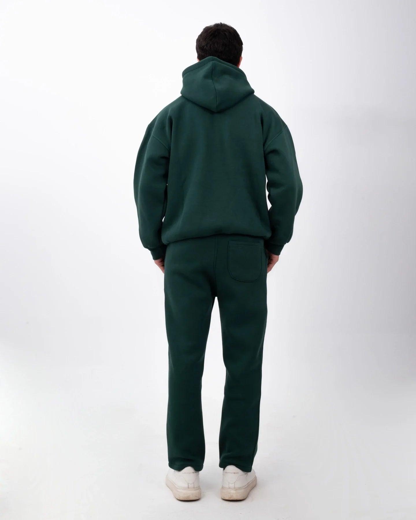 YAFA FOREST GREEN STITCHED HOODIE – RESPECT EXISTENCE EDITION