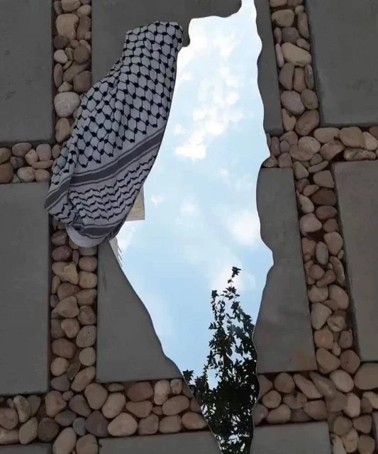 Mirror of the Map of Palestine