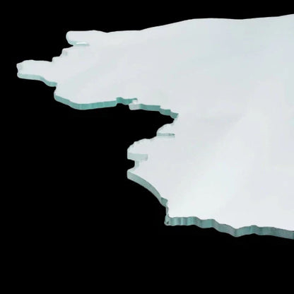 Mirror of the map of Syria