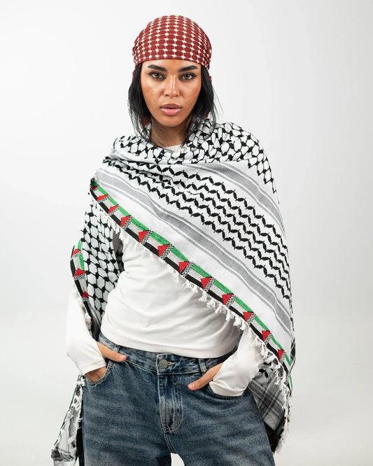 Homeland Stripes — Flags of Freedom Kuffiyeh