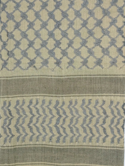 Desert x Silver Grey Palestinian Kuffiyeh