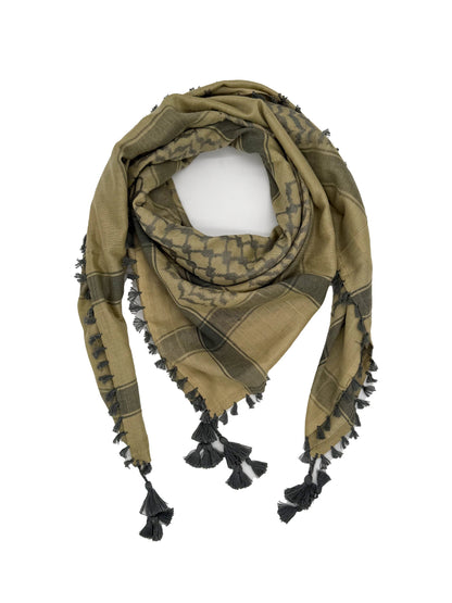 Desert x Silver Grey Palestinian Kuffiyeh