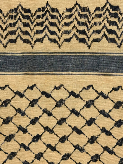 Desert x Navy Blue Palestinian Kuffiyeh