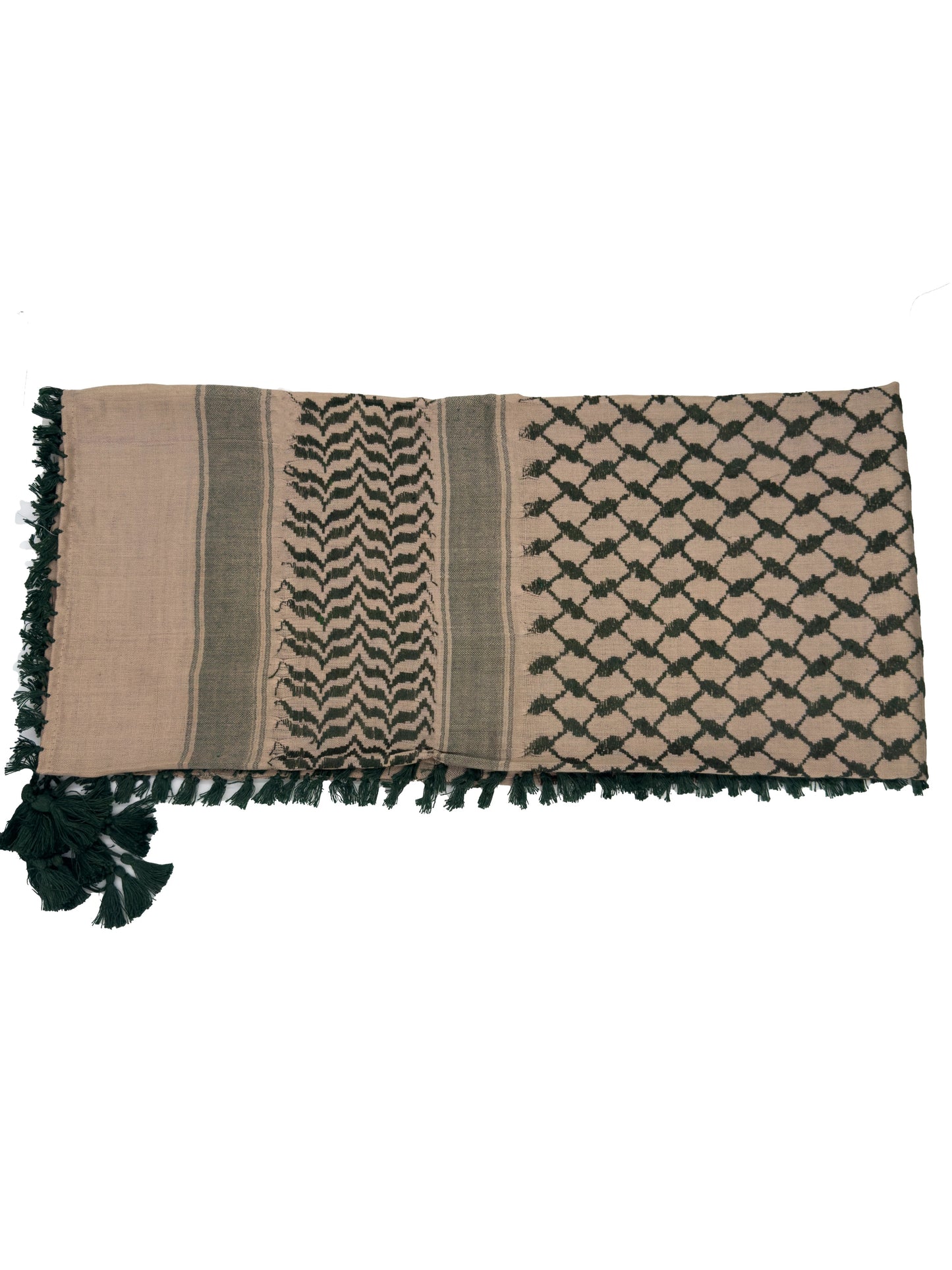 Café X Green Palestinian Kuffiyeh