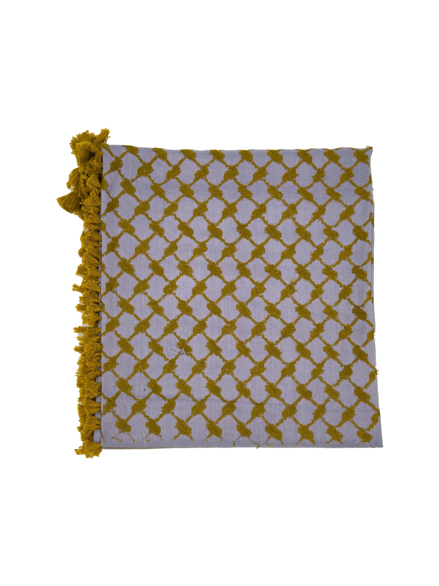 Light Purple X Gold Palestinian Kuffiyeh