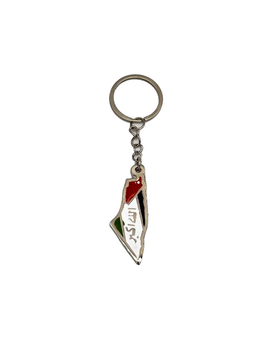 PALESTINE Map Key Medal