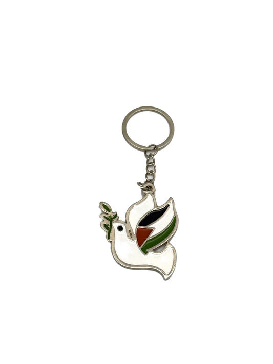 Palestinian Peace Dove Key Medal