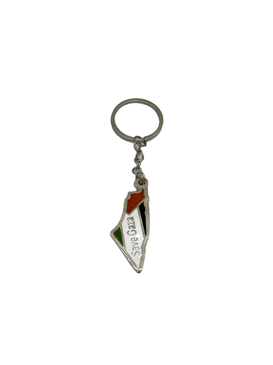 Save Gaza Map Key Medal