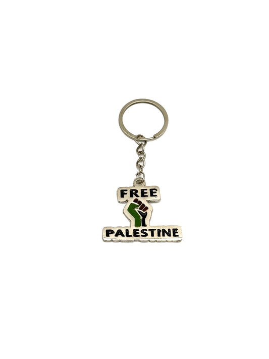 Free Palestine – Fist of Resistance Key Medal