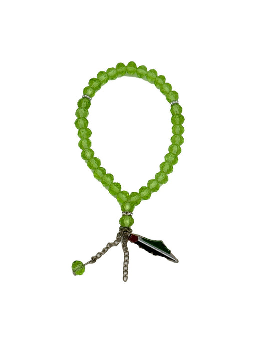 Green Light – Palestine Misbaha Bracelet