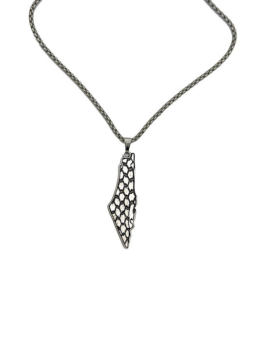 Tatreez of the Land – Palestine Pattern Necklace