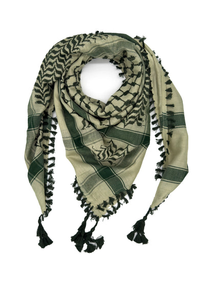 Sage Green x Green Palestinian Kuffiyeh