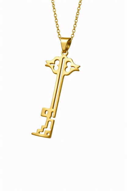 The Key of Return Necklace – Gold & Silver