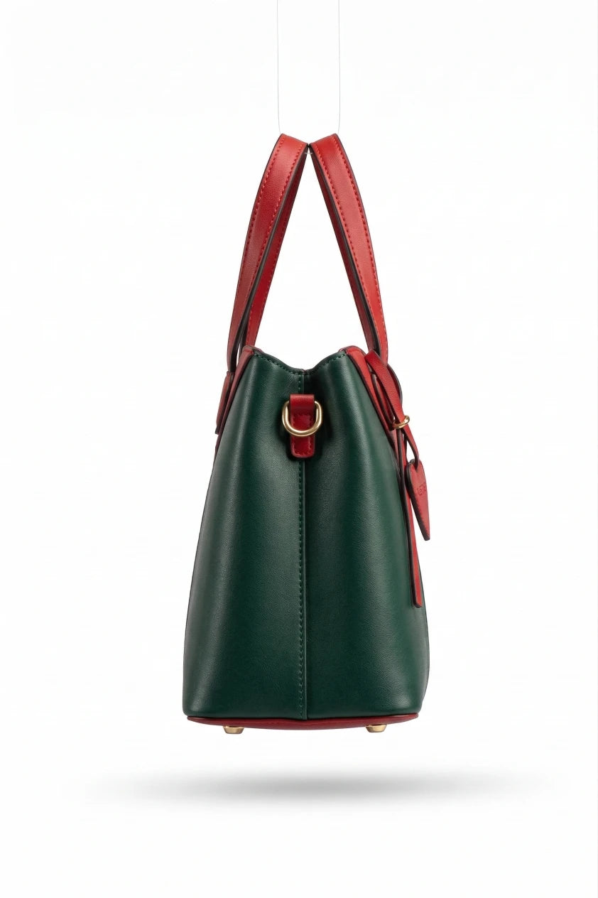 Yafa Heart Bag — Palestine Flag Leather Bag