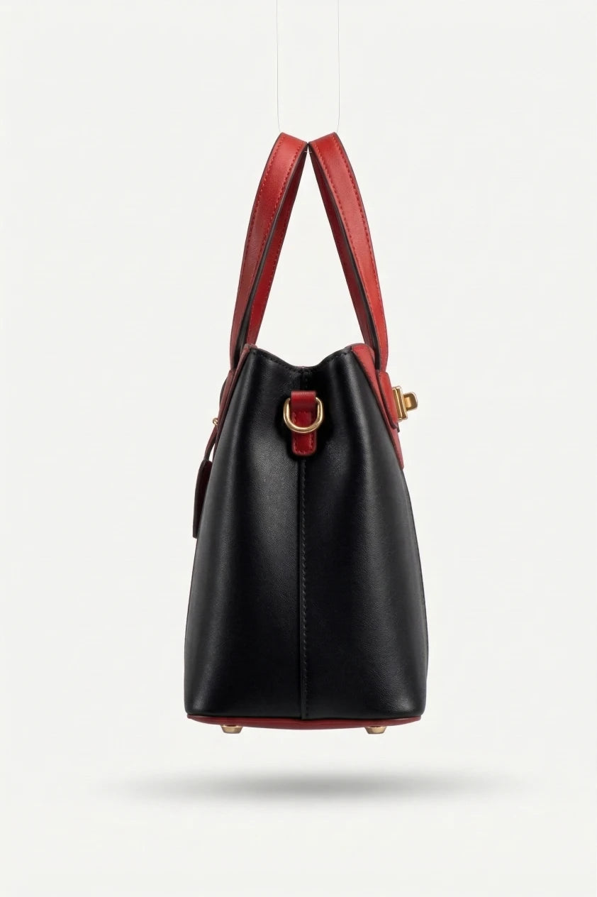 Yafa Heart Bag — Palestine Flag Leather Bag