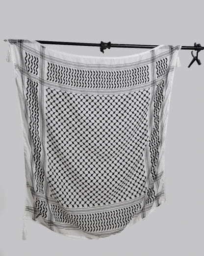 Original Black x White Palestinian Kuffiyeh
