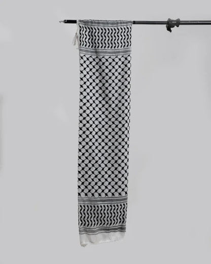 Original Black x White Palestinian Kuffiyeh