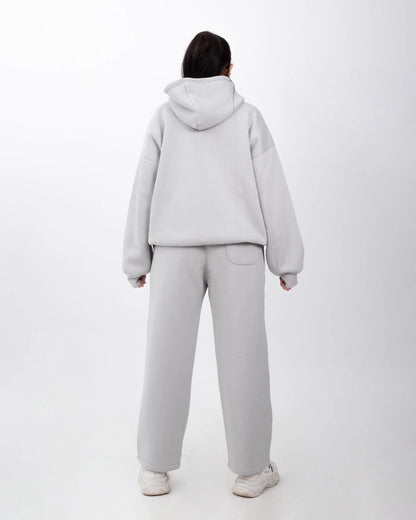 YAFA CLOUD GREY STITCHED SWEATPANTS – RESPECT EXISTENCE EDITION