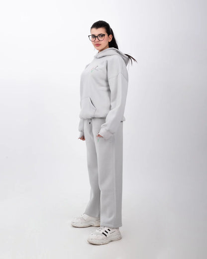 YAFA CLOUD GREY STITCHED SWEATPANTS – RESPECT EXISTENCE EDITION