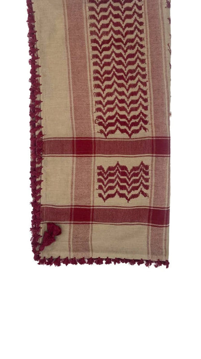 Café X Red Palestinian Keffiyeh